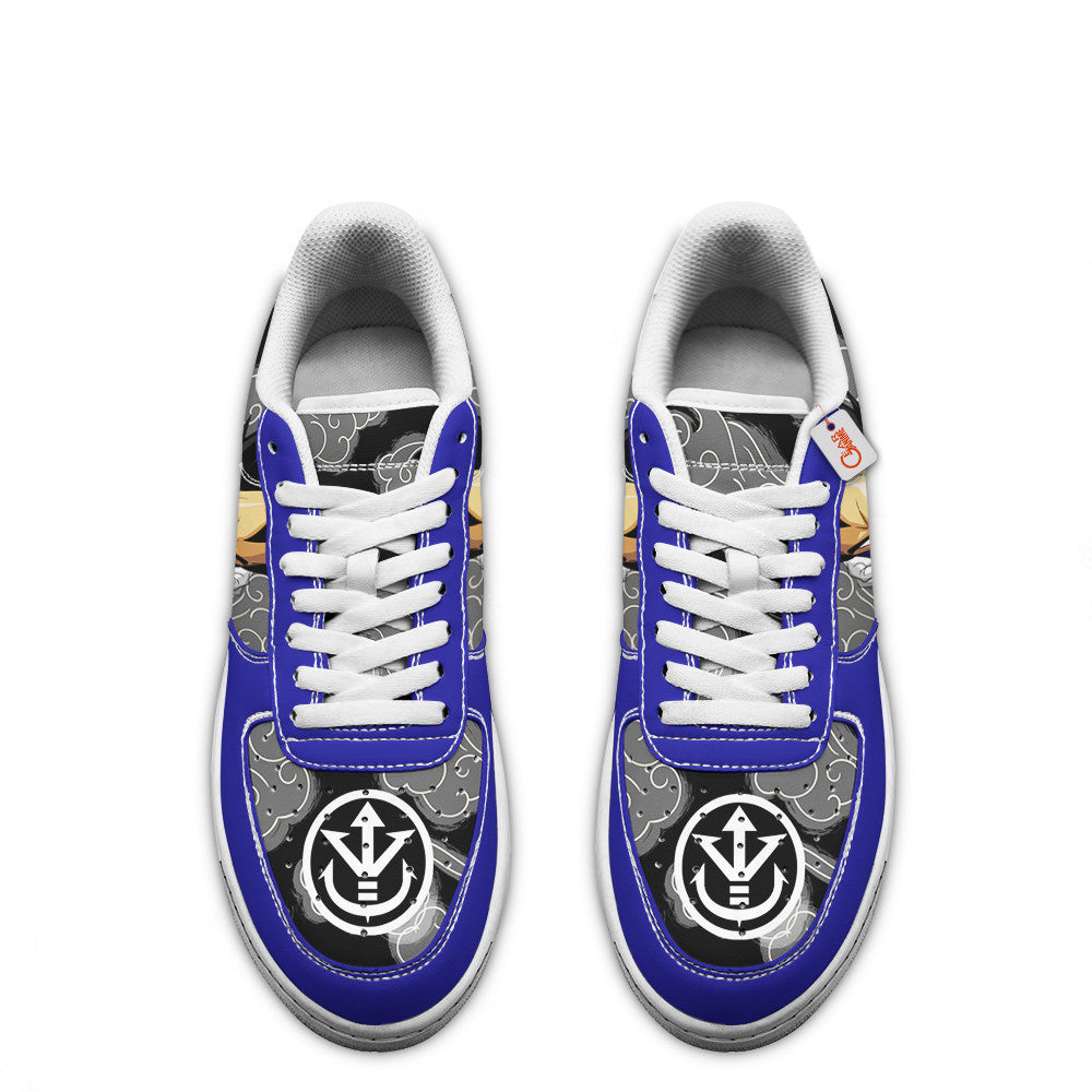 Baskets Anime Vegeta en Cuir Chaussures Basses Unisexes Dragon Ball