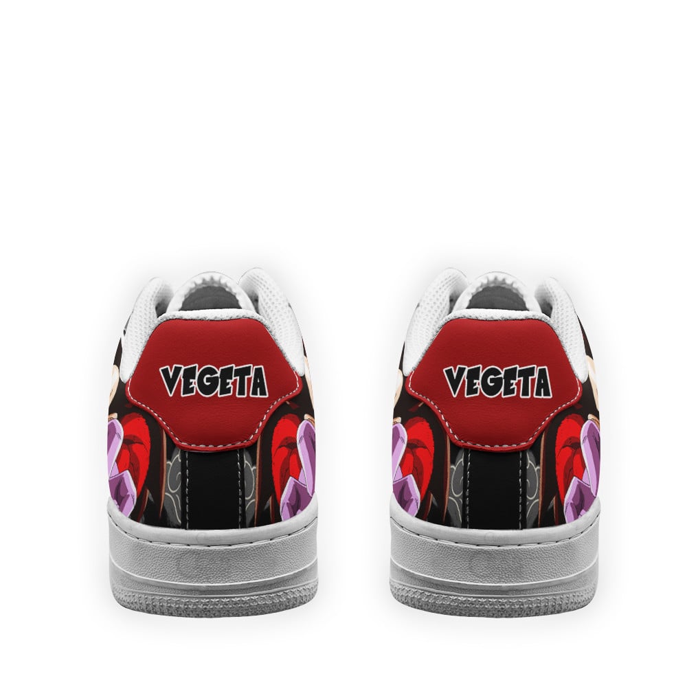 Baskets Anime Vegeta Super Saiyan 4 en Cuir Chaussures Basses Unisexes Dragon Ball