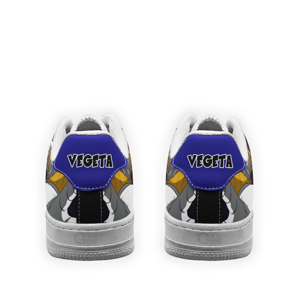 Baskets Anime Vegeta Great Ape en Cuir Chaussures Basses Unisexes Dragon Ball