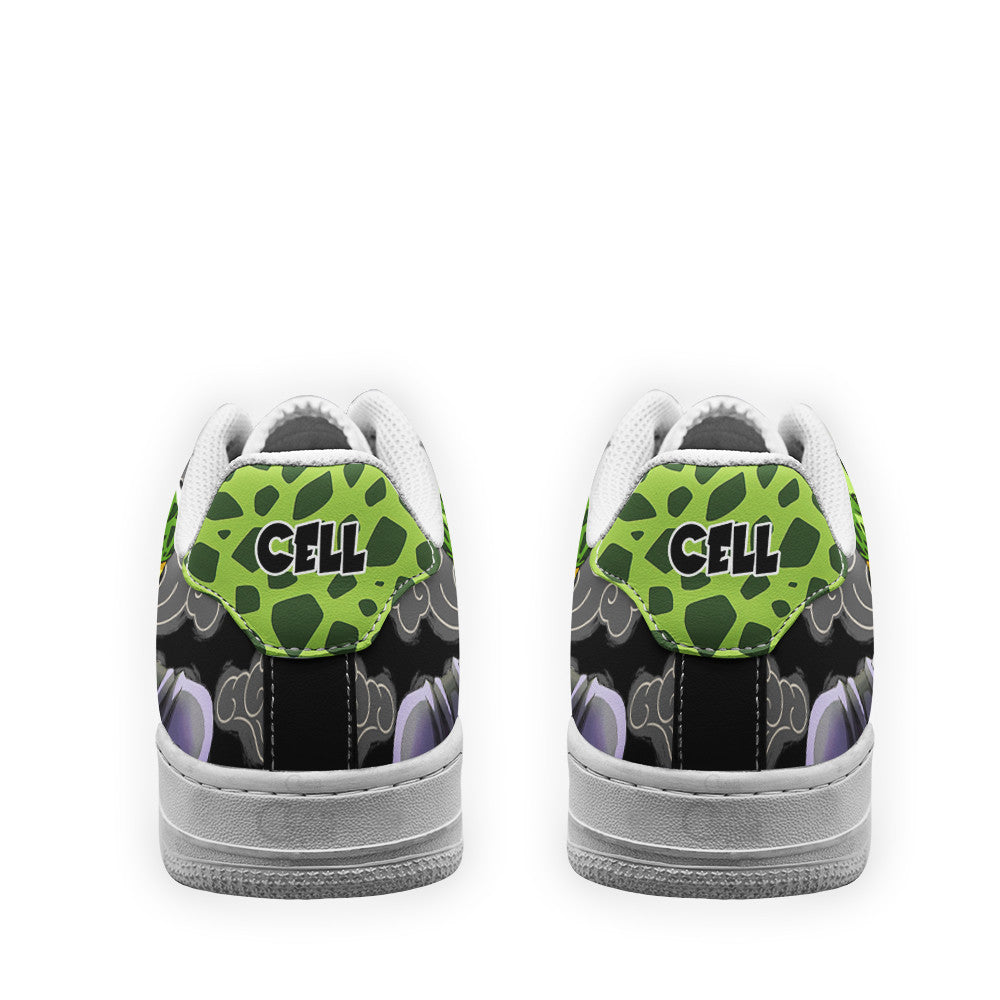 Baskets Anime Perfect Cell en Cuir Chaussures Basses Unisexes Anime Manga