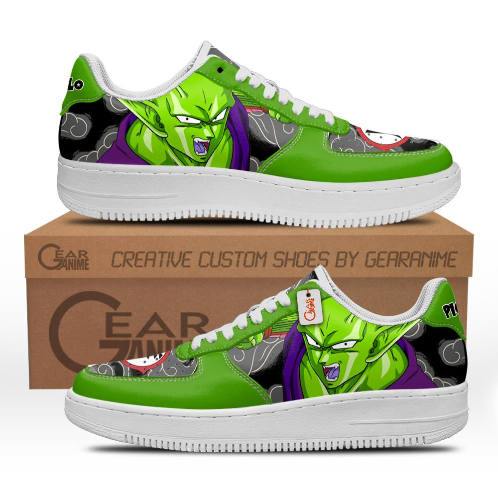 Baskets Anime Piccolo en Cuir Chaussures Basses Unisexes Anime Manga