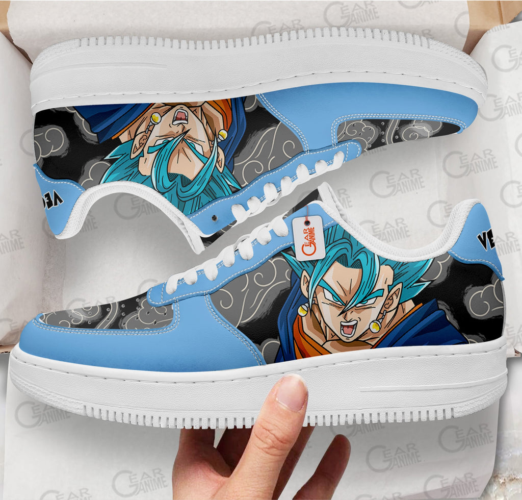 Baskets Anime Vegito en Cuir Chaussures Basses Unisexes Anime Manga