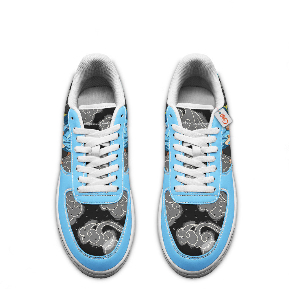 Baskets Anime Gogeta en Cuir Chaussures Basses Unisexes Anime Manga