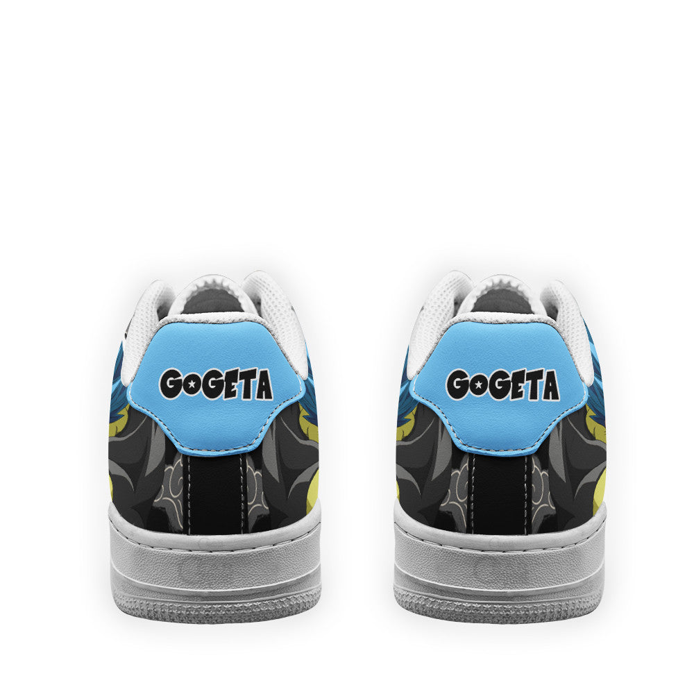 Baskets Anime Gogeta en Cuir Chaussures Basses Unisexes Anime Manga