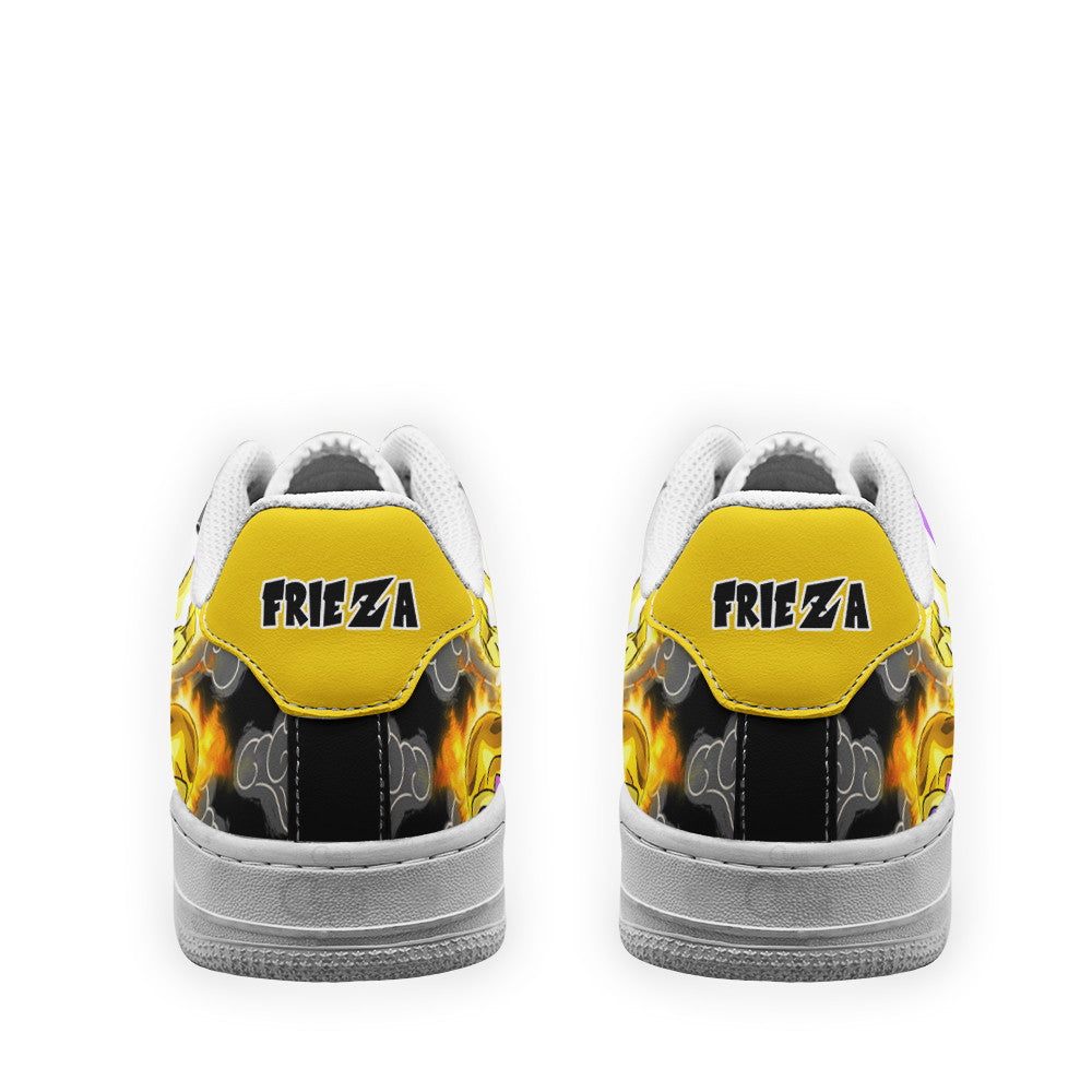 Baskets Anime Golden Frieza en Cuir Chaussures Basses Unisexes Anime Manga