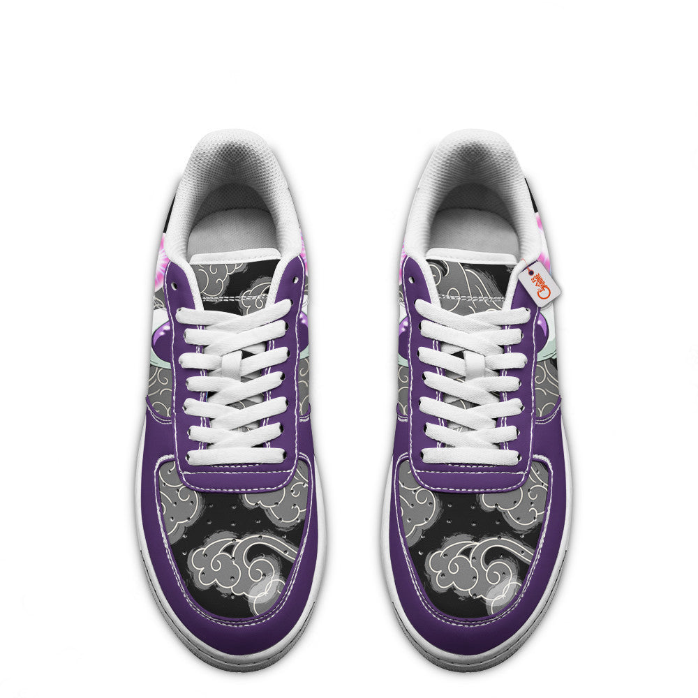 Baskets Anime Frieza en Cuir Chaussures Basses Unisexes Anime Manga