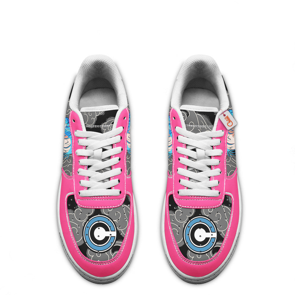 Baskets Anime Bulma en Cuir Chaussures Basses Unisexes Anime Manga