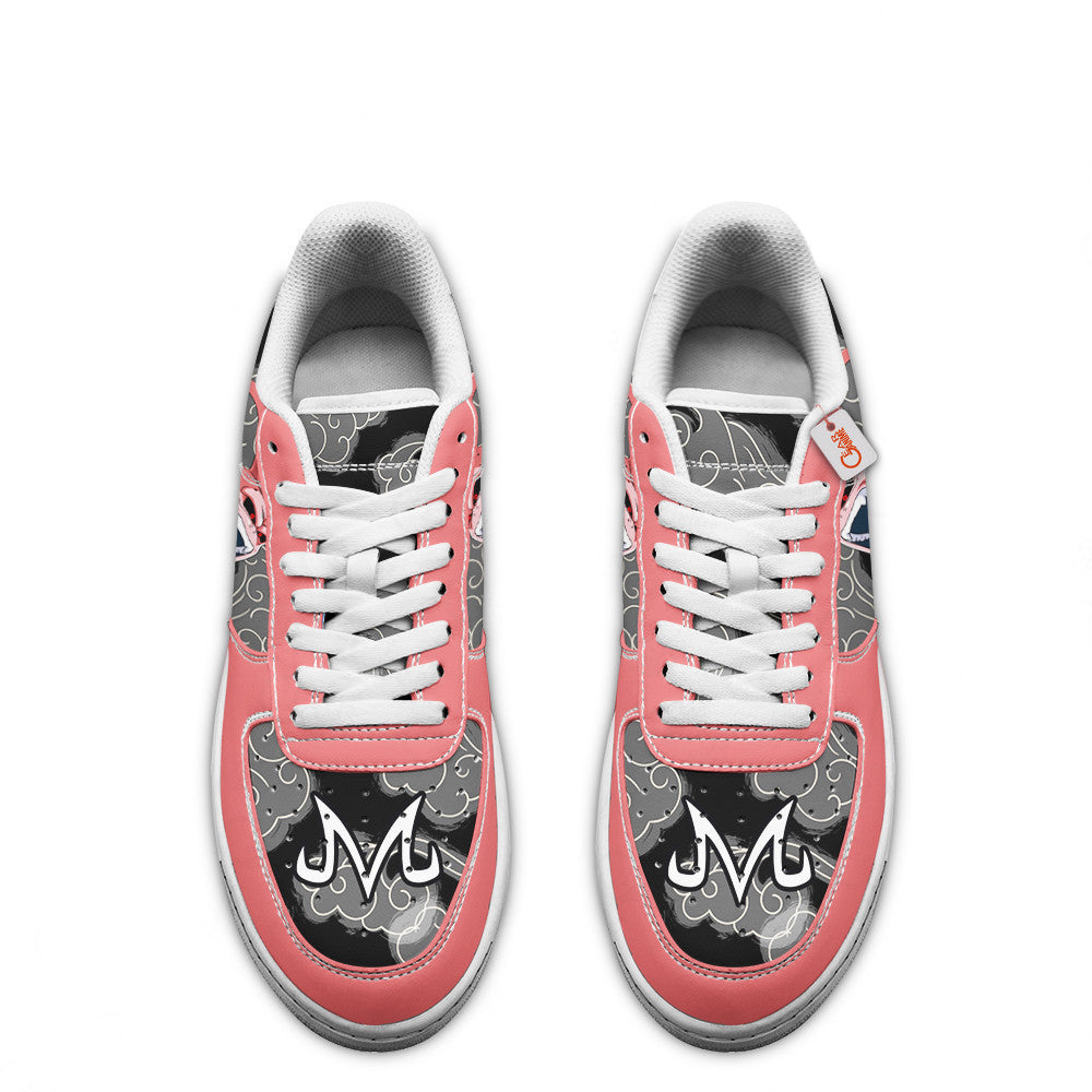 Baskets Anime Majin Buu en Cuir Chaussures Basses Unisexes Anime Manga