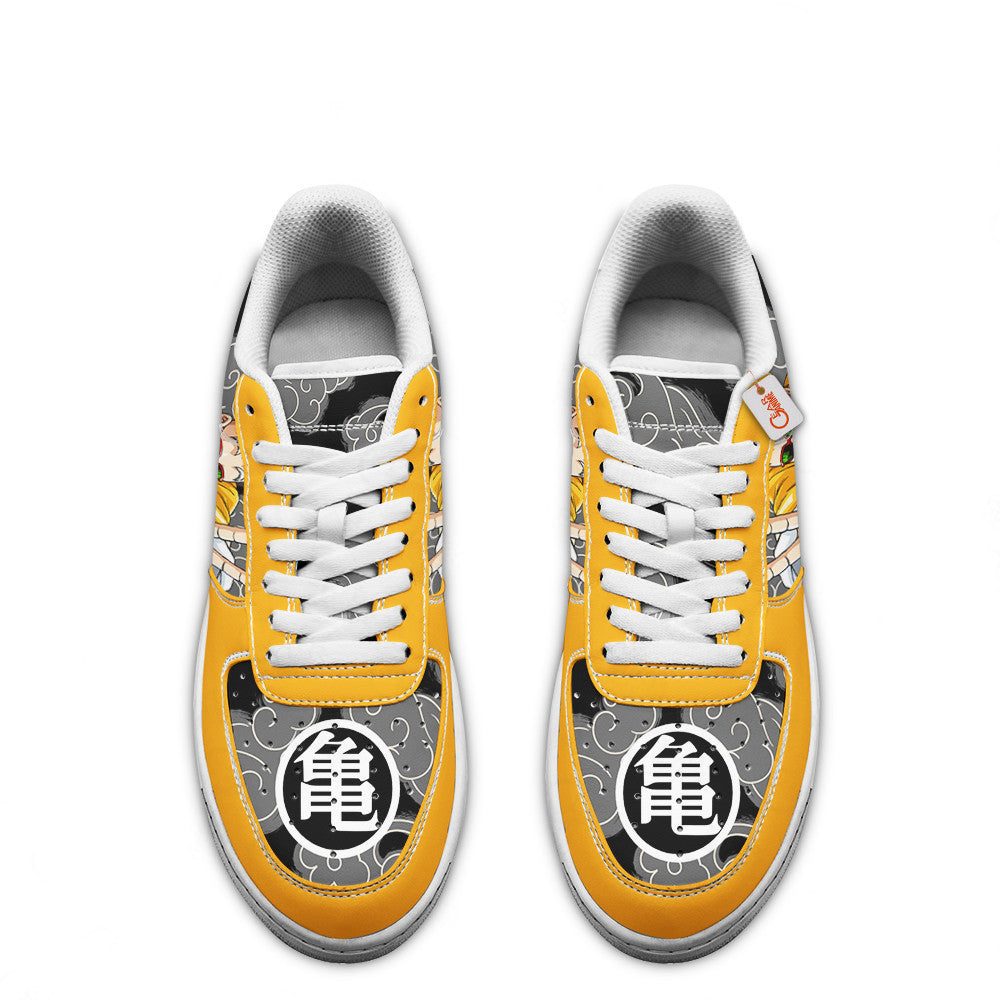 Baskets Anime Master Roshi en Cuir Chaussures Basses Unisexes Anime Manga