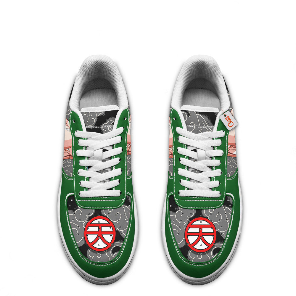 Baskets Anime Tien Shinhan en Cuir Chaussures Basses Unisexes Anime Manga