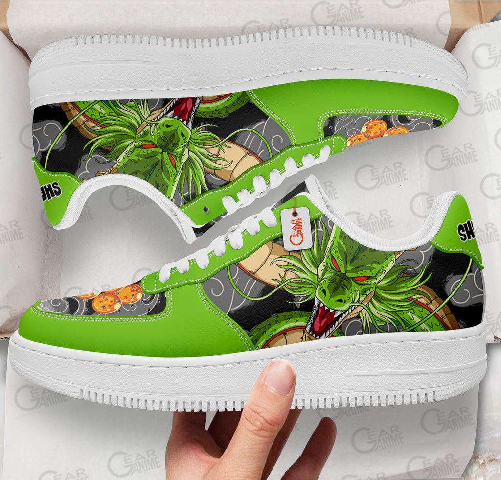 Baskets Anime Shenron en Cuir Chaussures Basses Unisexes Anime Manga
