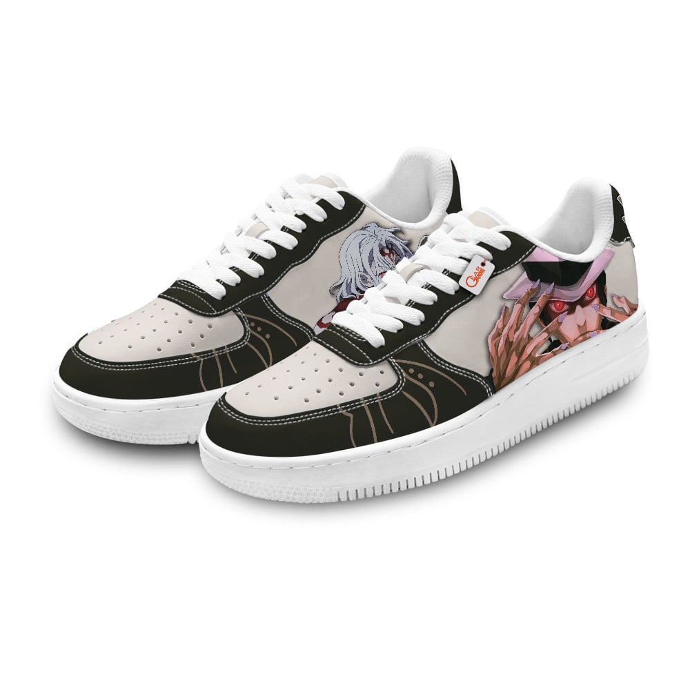Baskets Anime Muzan Kibutsuji Personalized en Cuir Chaussures Basses Unisexes Anime Manga
