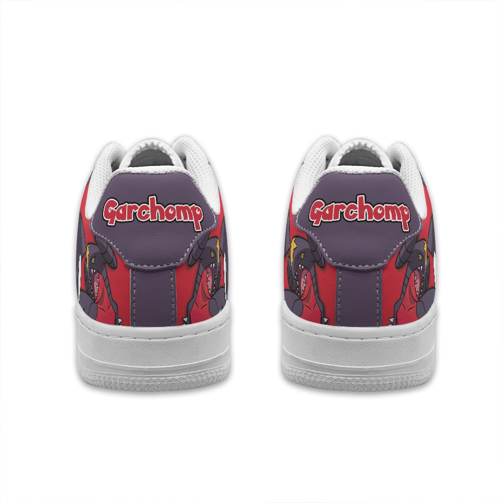 Baskets Anime Garchomp Personalized en Cuir Chaussures Basses Unisexes Anime Manga
