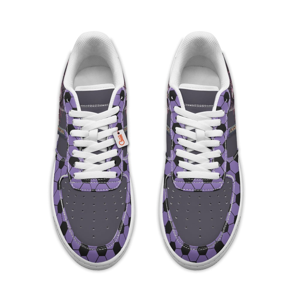 Baskets Anime Kokushibo Personalized en Cuir Chaussures Basses Unisexes Anime Manga