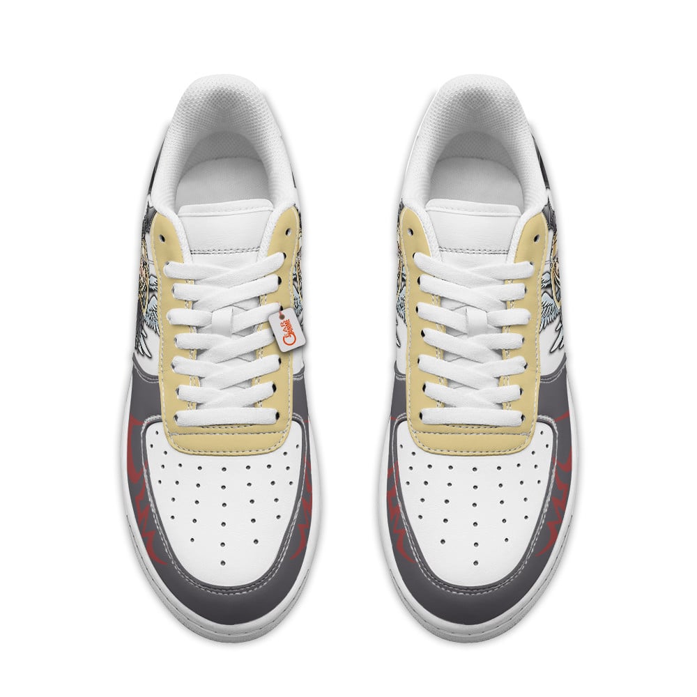 Baskets Anime Lucemon Personalized en Cuir Chaussures Basses Unisexes Anime Manga