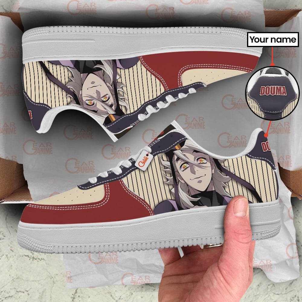 Baskets Anime Douma Personalized en Cuir Chaussures Basses Unisexes Anime Manga