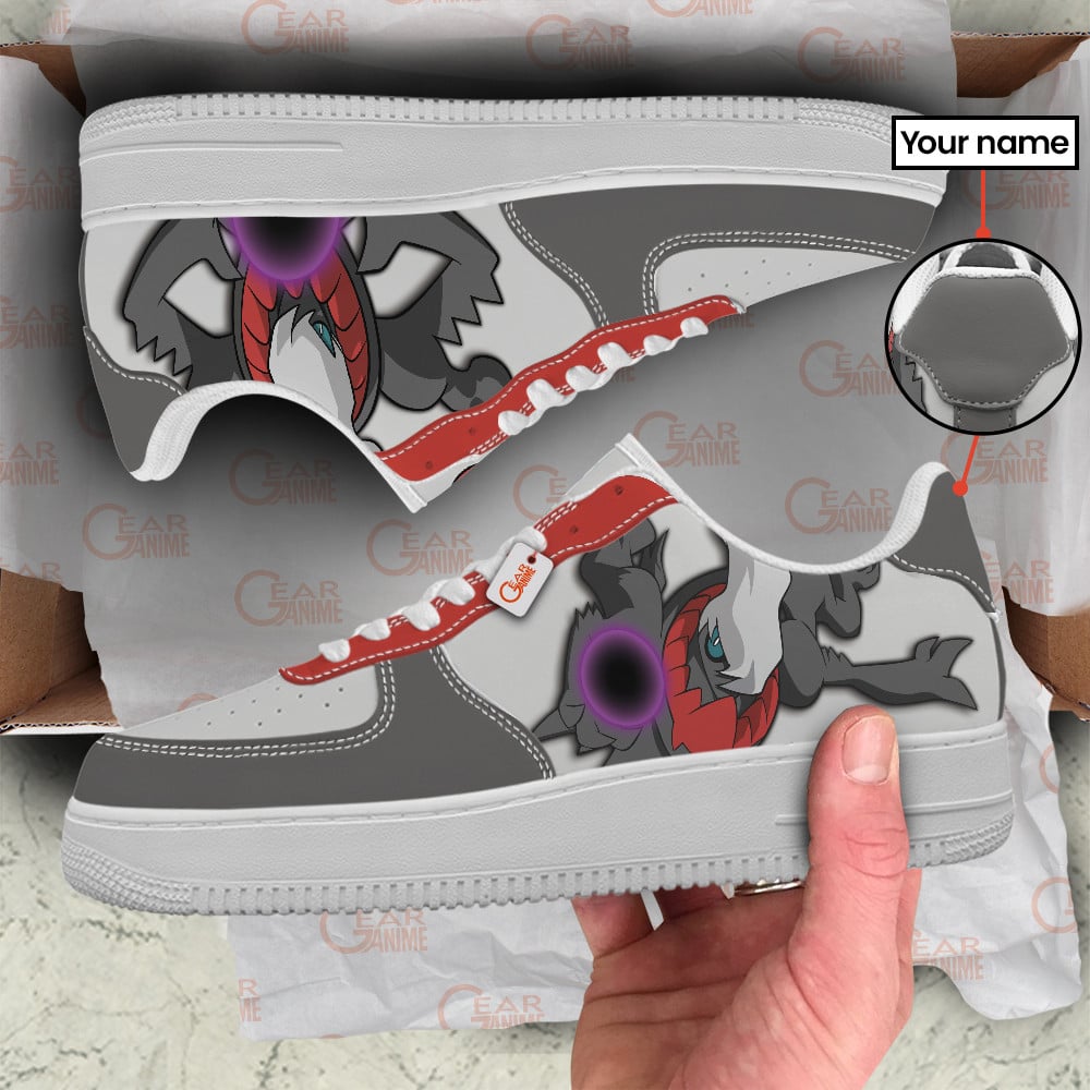 Baskets Anime Darkrai Personalized en Cuir Chaussures Basses Unisexes Anime Manga