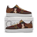 Baskets Anime Zuko Personalized en Cuir Chaussures Basses Unisexes Anime Manga