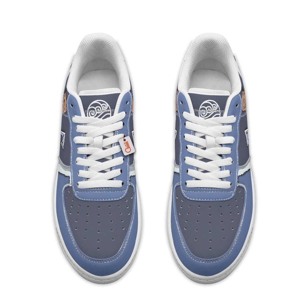 Baskets Anime Sokka Personalized en Cuir Chaussures Basses Unisexes Anime Manga