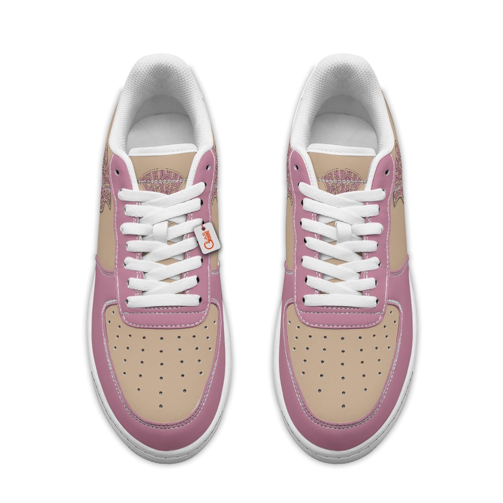 Baskets Anime Coral Peacock Personalized en Cuir Chaussures Basses Unisexes Anime Manga