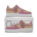 Baskets Anime Coral Peacock Personalized en Cuir Chaussures Basses Unisexes Anime Manga