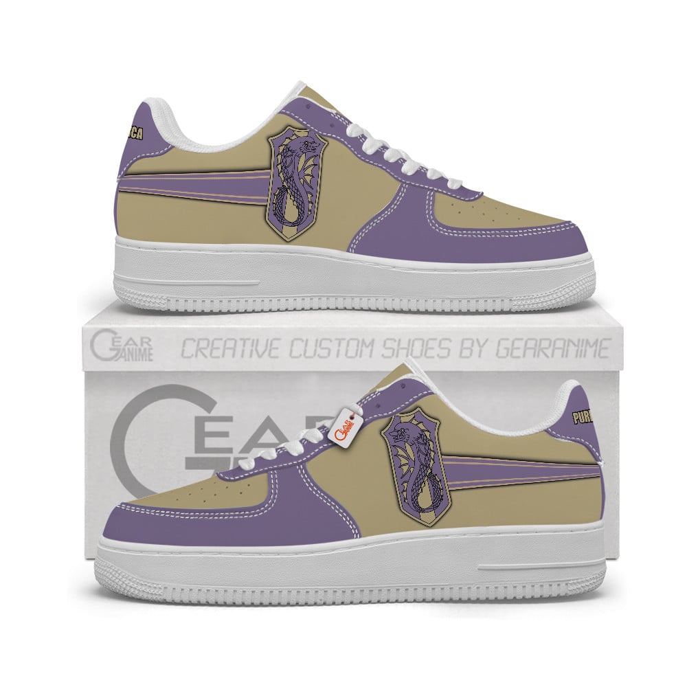 Baskets Anime Purple Orca Personalized en Cuir Chaussures Basses Unisexes Anime Manga