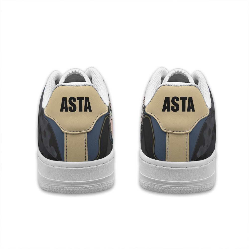Baskets Anime Asta Personalized en Cuir Chaussures Basses Unisexes Anime Manga