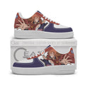 Baskets Anime Mereoleona Vermillion Personalized en Cuir Chaussures Basses Unisexes Anime Manga