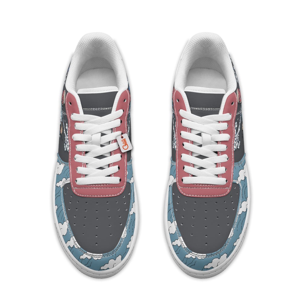 Baskets Anime Sakonji Urokodaki Personalized en Cuir Chaussures Basses Unisexes Anime Manga