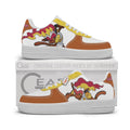 Baskets Anime Infernape Personalized en Cuir Chaussures Basses Unisexes Anime Manga