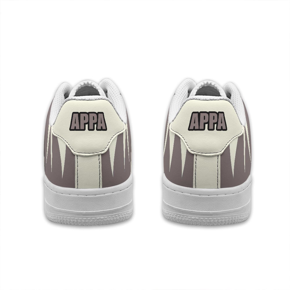 Baskets Anime Appa Personalized en Cuir Chaussures Basses Unisexes Anime Manga