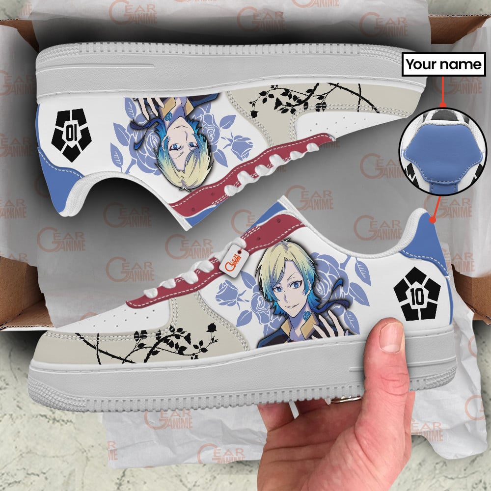 Baskets Anime Michael Kaiser Personalized en Cuir Chaussures Basses Unisexes Anime Manga