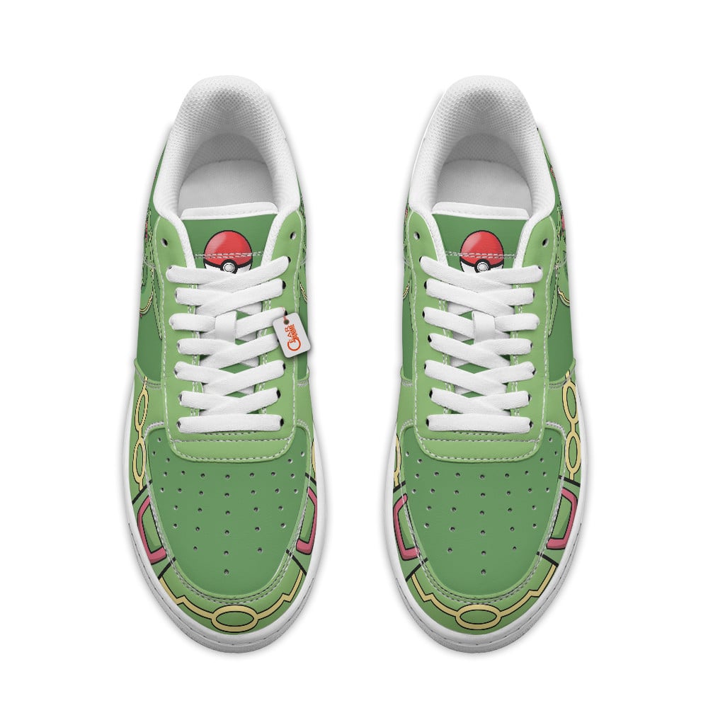Baskets Anime Rayquaza Personalized en Cuir Chaussures Basses Unisexes Anime Manga