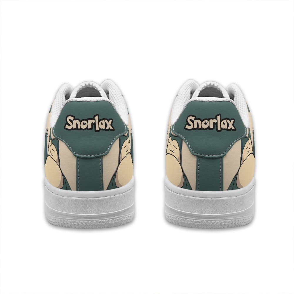 Baskets Anime Snorlax Personalized en Cuir Chaussures Basses Unisexes Anime Manga