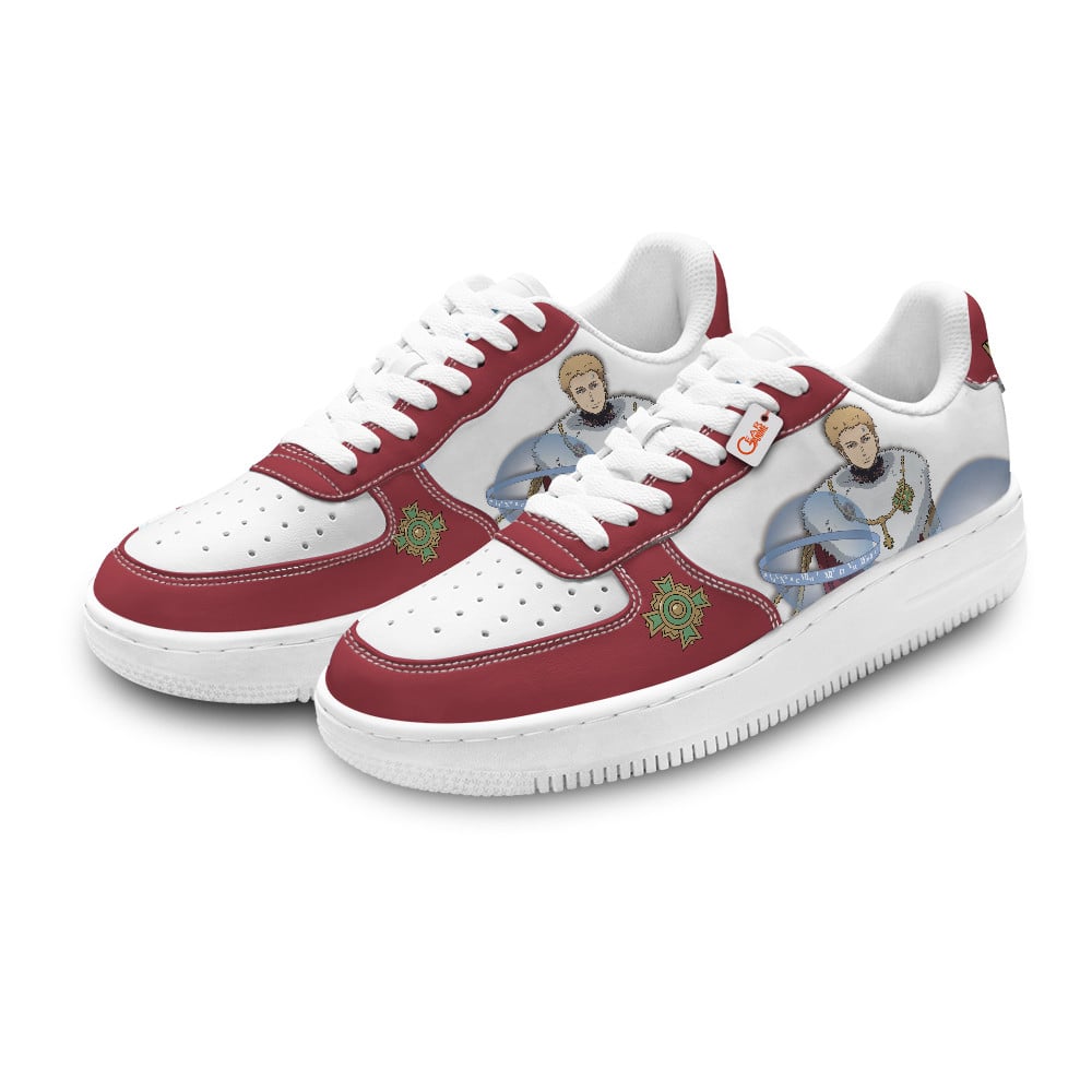 Baskets Anime Julius Novachrono Personalized en Cuir Chaussures Basses Unisexes Anime Manga