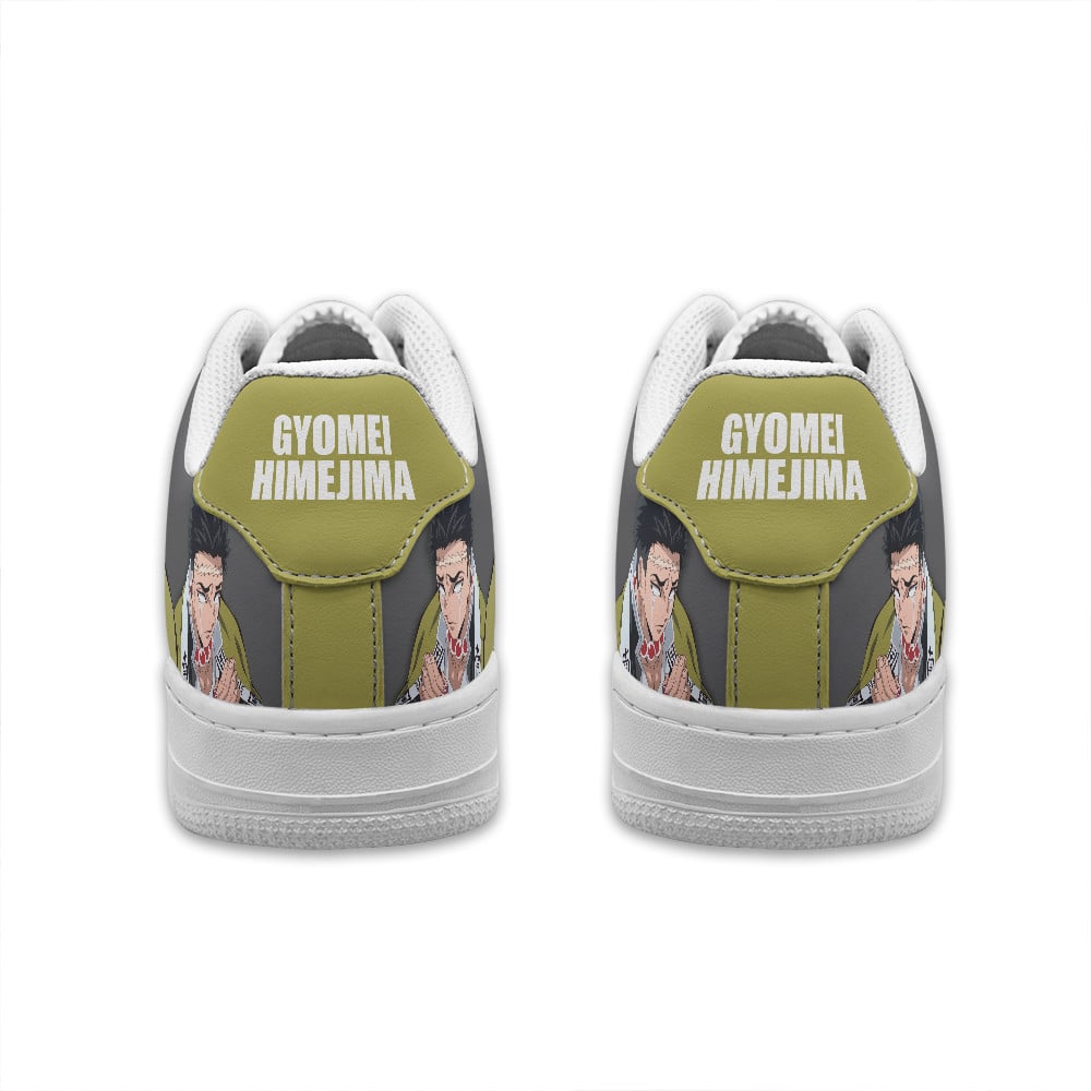 Baskets Anime Gyomei Himejima Personalized en Cuir Chaussures Basses Unisexes Anime Manga