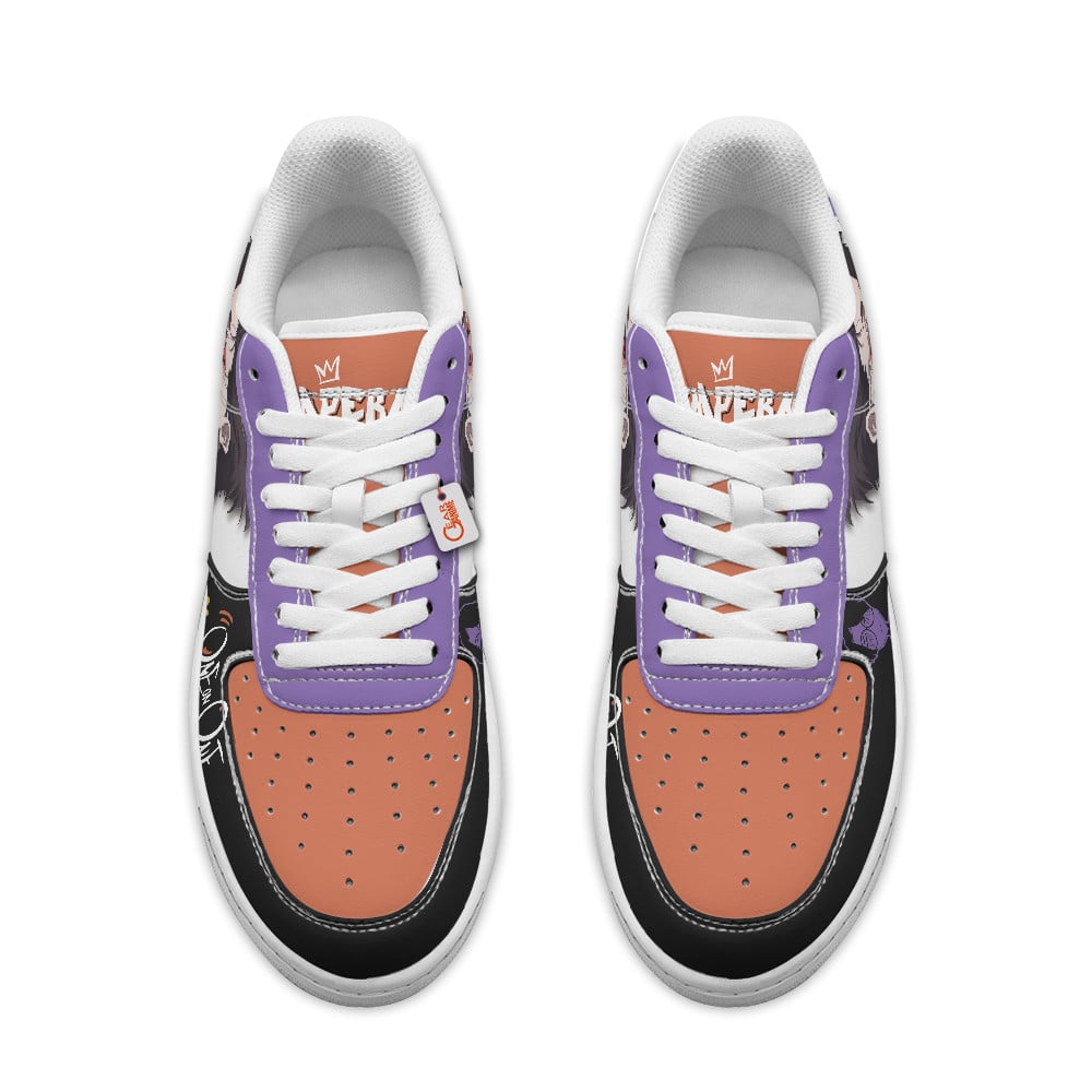Baskets Anime Kenyu Yukimiya Personalized en Cuir Chaussures Basses Unisexes Anime Manga