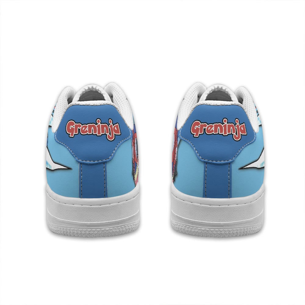 Baskets Anime Greninja Personalized en Cuir Chaussures Basses Unisexes Anime Manga