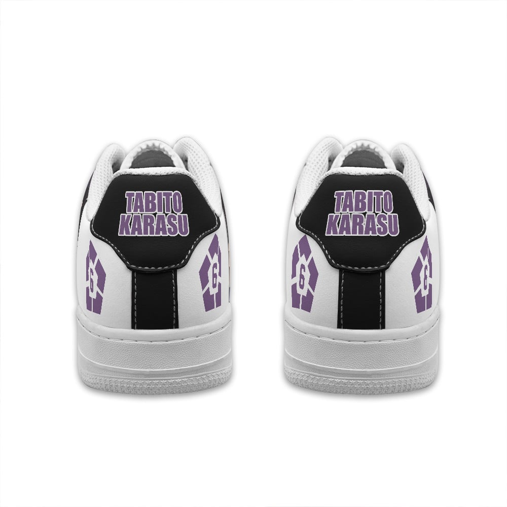 Baskets Anime Tabito Karasu Personalized en Cuir Chaussures Basses Unisexes Anime Manga