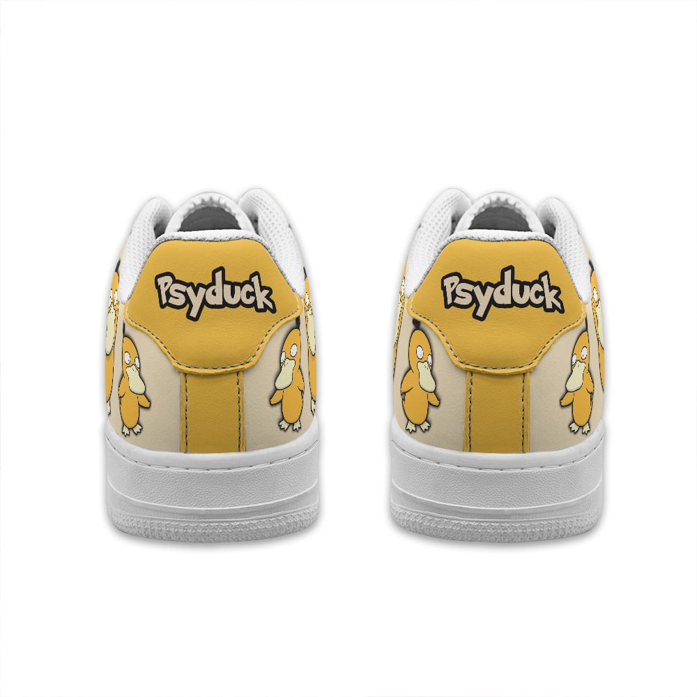 Baskets Anime Psyduck Personalized en Cuir Chaussures Basses Unisexes Anime Manga