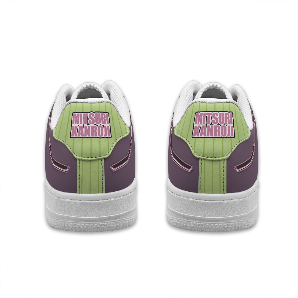 Baskets Anime Mitsuri Kanroji Personalized en Cuir Chaussures Basses Unisexes Anime Manga