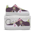 Baskets Anime Mitsuri Kanroji Personalized en Cuir Chaussures Basses Unisexes Anime Manga