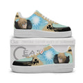 Baskets Anime Luck Voltia Personalized en Cuir Chaussures Basses Unisexes Anime Manga