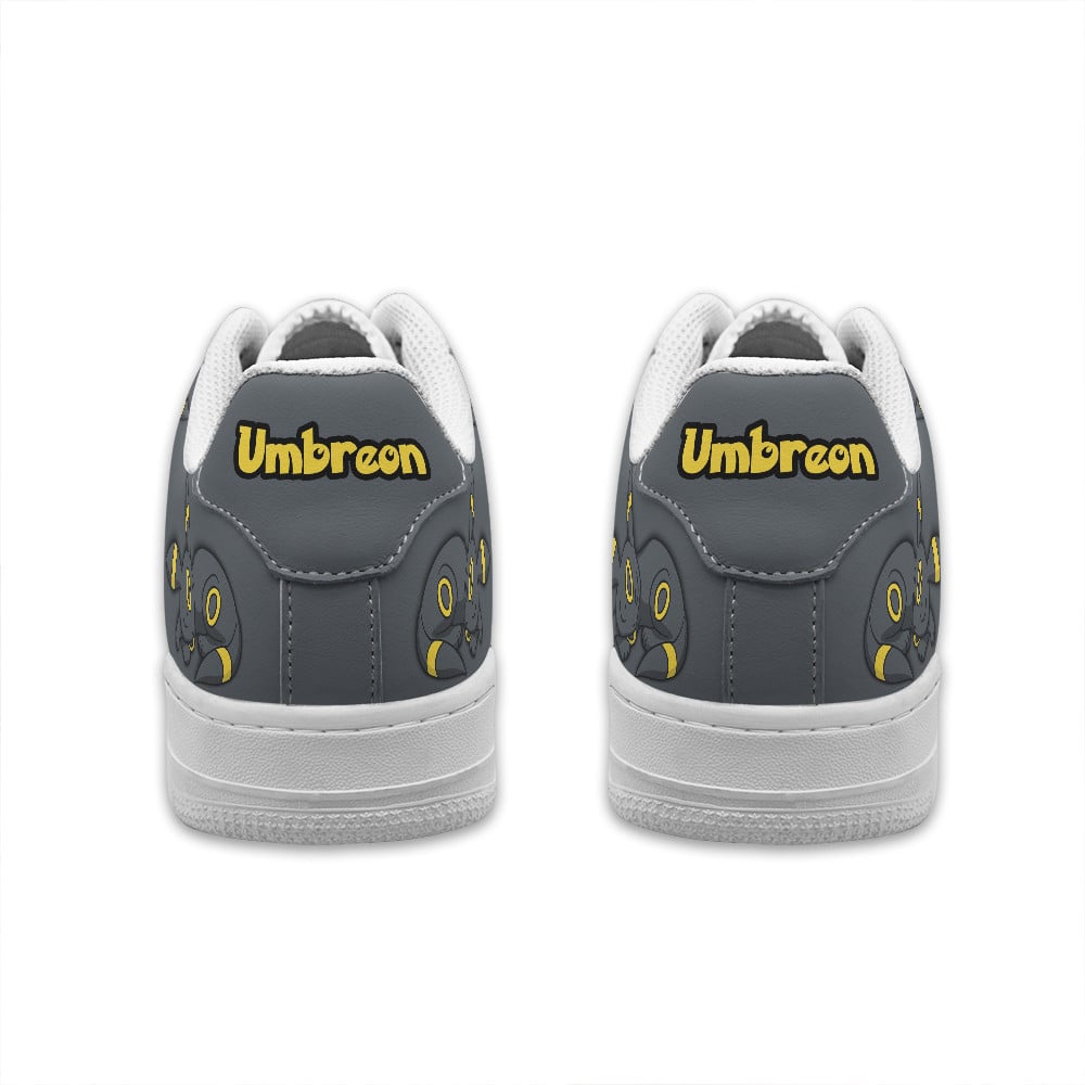 Baskets Anime Umbreon Personalized en Cuir Chaussures Basses Unisexes Anime Manga