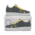 Baskets Anime Umbreon Personalized en Cuir Chaussures Basses Unisexes Anime Manga