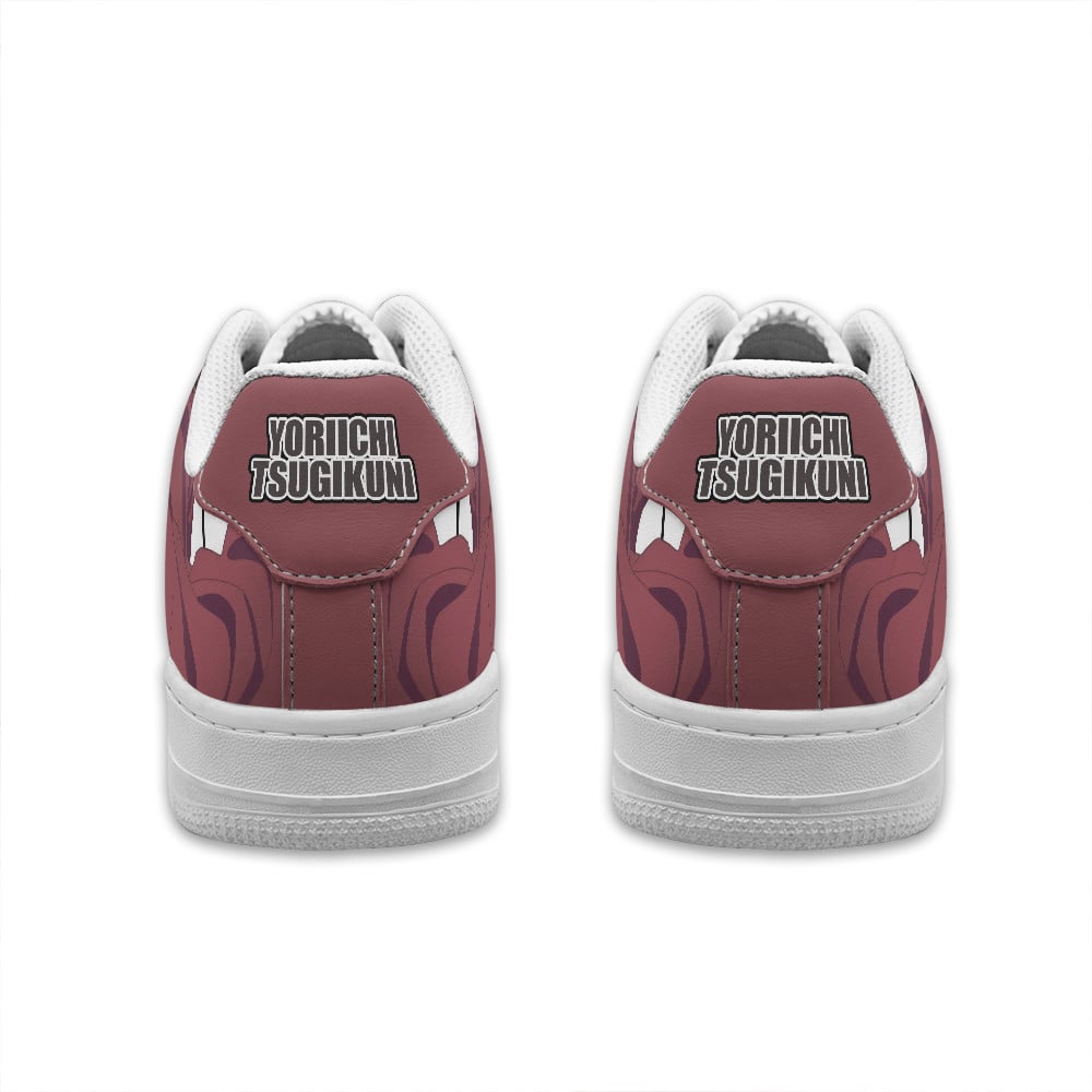 Baskets Anime Yoriichi Tsugikuni Personalized en Cuir Chaussures Basses Unisexes Anime Manga