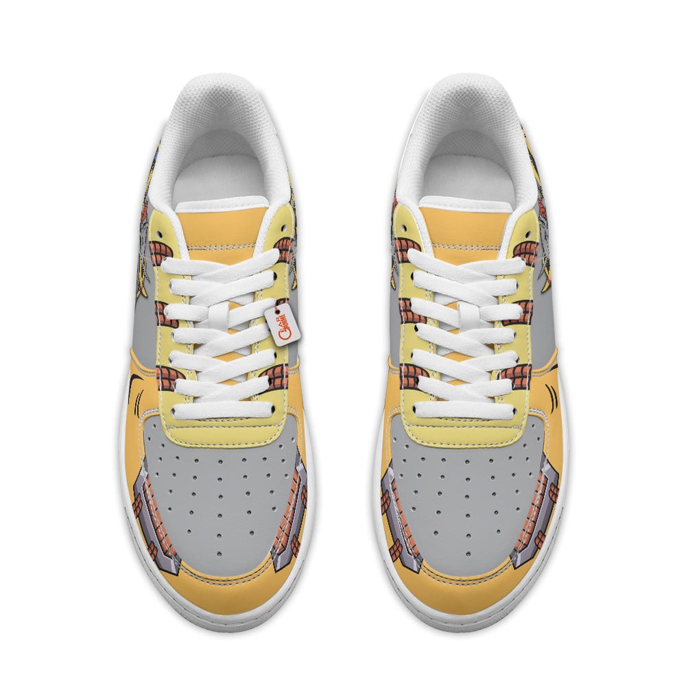 Baskets Anime Wargreymon Personalized en Cuir Chaussures Basses Unisexes Anime Manga