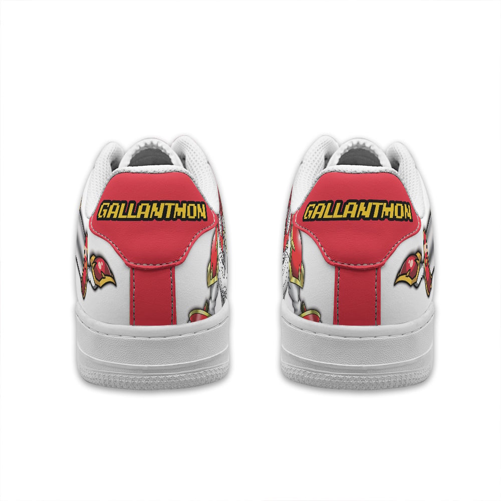 Baskets Anime Gallantmon Personalized en Cuir Chaussures Basses Unisexes Anime Manga