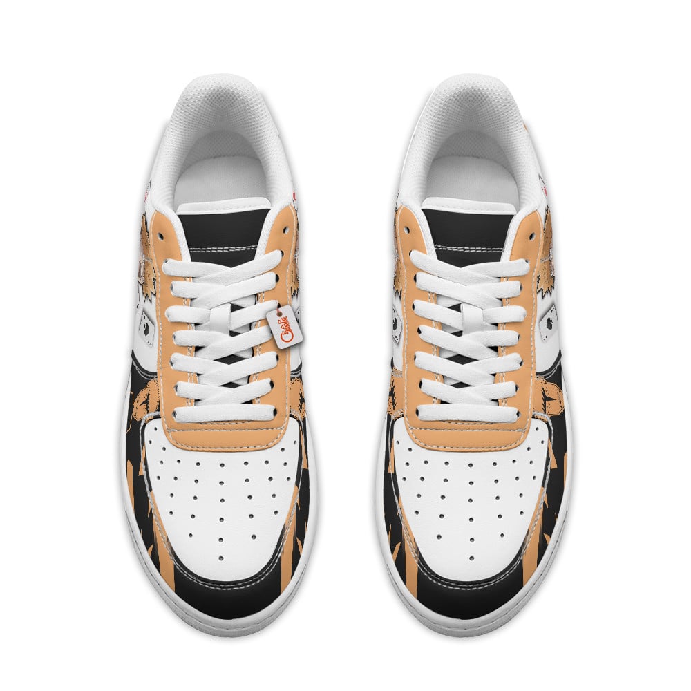 Baskets Anime Rensuke Kunigami Personalized en Cuir Chaussures Basses Unisexes Anime Manga