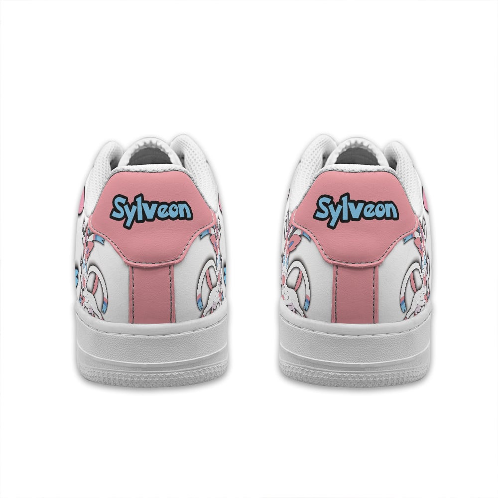 Baskets Anime Sylveon Personalized en Cuir Chaussures Basses Unisexes Anime Manga